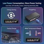 YuanLey 6-Port 2.5G Ethernet Switch - Fanless