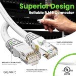 GearIT 6 ft Cat 6 Ethernet Cable - 24 Pack