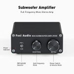 Fosi Audio M04 Digital Subwoofer Amplifier
