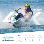 4K Waterproof Action Camera with 64G SD Card