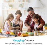 4K Waterproof Action Camera with 64G SD Card