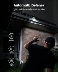 Wireless Solar Security Cameras, Panoramic PTZ, 2-Pack