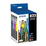 EPSON T822 Ink Cartridge Combo Pack for Printers