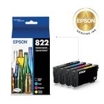 EPSON T822 Ink Cartridge Combo Pack for Printers