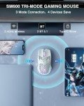SOLAKAKA SM600 Wireless Gaming Mouse - 8000 DPI