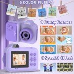 Kids Instant Print Camera with 1080P HD Lens