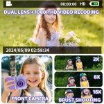 Kids Instant Print Camera with 1080P HD Lens