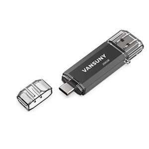 Vansuny 256GB Dual Type C USB Flash Drive