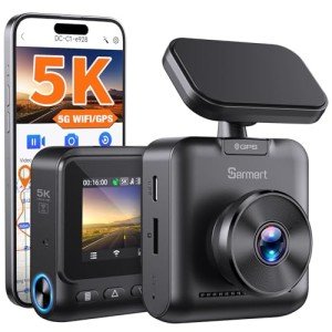 Sarmert C1 5K Dash Cam with GPS & WiFi