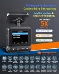 Sarmert C1 5K Dash Cam with GPS & WiFi