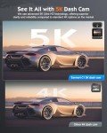 Sarmert C1 5K Dash Cam with GPS & WiFi