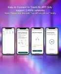 TREATLIFE Smart Color Changing Light Bulbs, 2 Pack