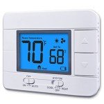 Aowel Non-Programmable Thermostat with Humidity Monitor