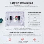 Aowel Non-Programmable Thermostat with Humidity Monitor