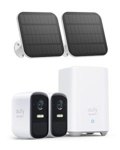 EufyCam 2C Solar Outdoor Security Camera Kit