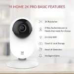 YI Pro 2K Indoor Security Camera with Smart Detection