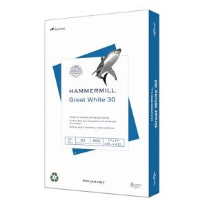 Hammermill Great White 30% Recycled Printer Paper
