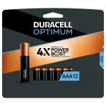 Duracell Optimum AAA Batteries, 12 Count Pack