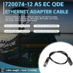 12-Inch Ethernet Adapter Cable for Humminbird Fish Finders