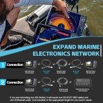 12-Inch Ethernet Adapter Cable for Humminbird Fish Finders