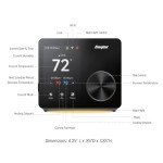Energizer Smart Wi-Fi Thermostat with Touch Screen