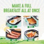 GreenLife 3-in-1 Breakfast Maker with Timer