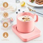 VOBAGA Electric Coffee Mug Warmer with Auto Shut Off