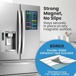 Air Fryer Magnetic Cheat Sheet Set - Quick Reference