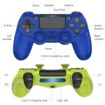 SHINXIN 2-Pack PS4 Controller with Type-C Cables