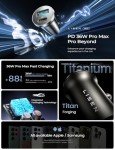 iPhone 16 Fast Car Charger Adapter, Dual USB