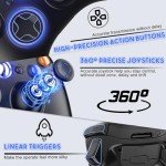 2 Pack Xbox 360 Wireless Controller Replacement Gamepads