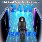 iPhone Fast Car Charger with Dual USB Ports
