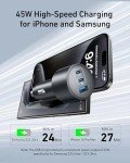 Anker 3-Port USB-C Car Charger for iPhone
