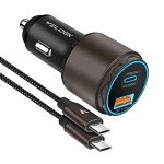 VELOGK 73W Turbo Type-C Car Charger Adapter