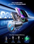 LISEN 90W Dual PD Fast USB C Car Charger