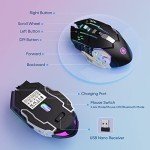 RGB Wireless Gaming Mouse with Silent Click
