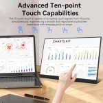 16" FHD Touchscreen Portable Monitor with USB-C HDMI