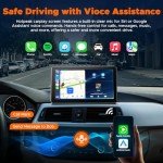 HOTPEAK 7-Inch Wireless Carplay and Android Auto Screen