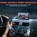 HOTPEAK 7-Inch Wireless Carplay and Android Auto Screen