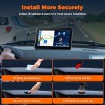 HOTPEAK 7-Inch Wireless Carplay and Android Auto Screen