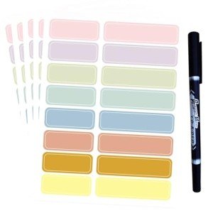 Waterproof Removable Labels - 310PCS for Kids