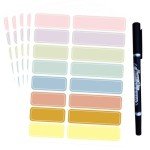 Waterproof Removable Labels - 310PCS for Kids