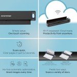 ScanSnap iX100 Wireless Portable Scanner - Black