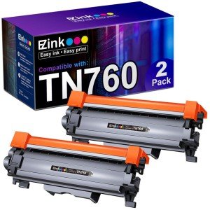 E-Z Ink TN760 Toner Cartridges for Brother Printers