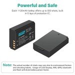LP-E10 Battery Pack & USB Dual Charger Kit