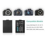 LP-E10 Battery Pack & USB Dual Charger Kit