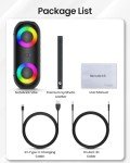 NOTABRICK 30W Portable Bluetooth Speakers with Lights