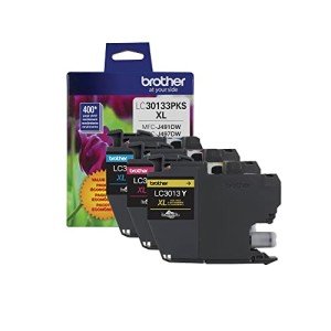 Brother LC30133PKS High Yield Color Ink Cartridges