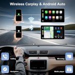 Madoec 7" Carplay & Android Auto Stereo System
