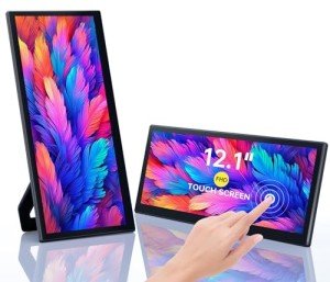 12.1" FHD Portable Touchscreen Monitor for Laptops